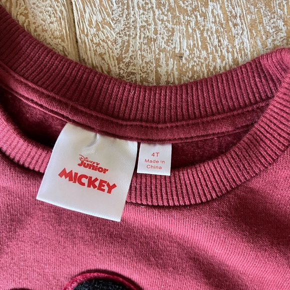 Disney | NWOT Mickey Patch Sweatshirt - Picture 2 of 6